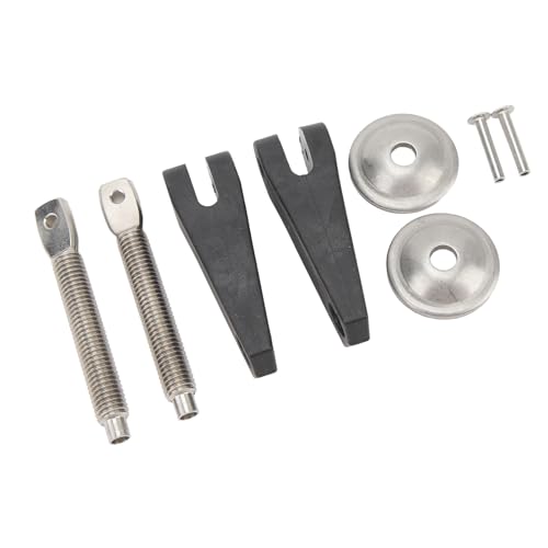 Kit de tornillos de manija fueraborda 6G1 4311600 con soporte de abrazadera de alta resistencia