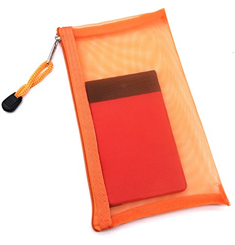 Confezione Da 5 Astucci Multiuso In Rete Di Nylon Per Cosmetici, Cosmetici, Astucci Da Viaggio, Multicolore, 5 Count (Pack Of 1) - 6