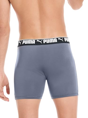 Image of PUMA Men's 4 Pack Active Stretch Boxer Briefs