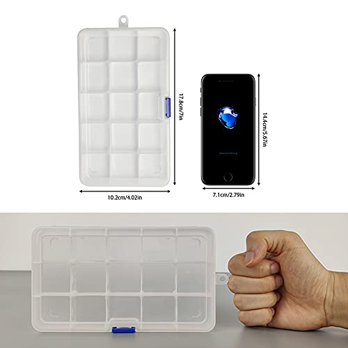 DUOFIRE Plastic Organizer Container Storage Box