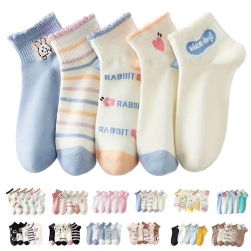 Image of Women's and Girls Cotton Ankle Length Socks