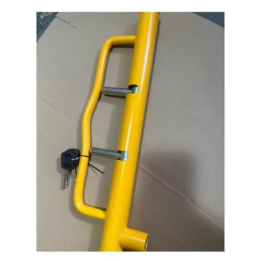 SILKEN GRACE NEW YORK Steering Wheel Lock, Heavy Duty Steel, Universal Fit | Anti-Theft Heavy Duty Secure Car Device