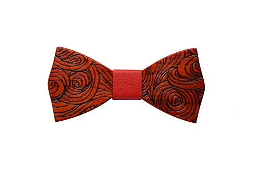 InLegnoWoodDesign - Pajarita - para hombre marrón color legno Talla única Cover