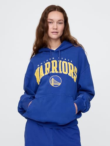 Image of GAP Men's X Nba Graphic Logo Hoodie Sweatshirt