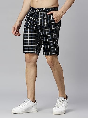 Image of Thomas Scott Men's | Solid | Chino Shorts | Regular Fit | Cotton Elastane | Above Knee | Casual Short