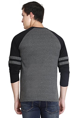 Image of FLEXIMAA Men's Cotton Round Neck Printed Full Sleeve T-Shirt