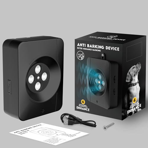 Antibell Ultraschall Gerät - 35FT Anti Bell Gerät Hunde - 3 Modi Leistungsstark Hunde Bellen Stoppen - Antibell für Hunde Drinnen Draußen - Anti Hunde Bellen für Kleine Mittel Große Hunde Hundeabwehr