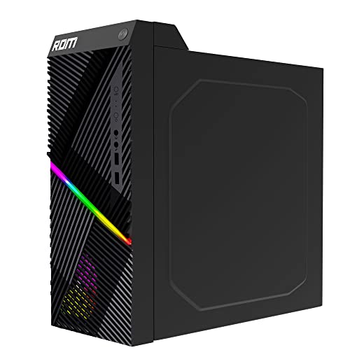 ROM Desktop (Intel Pentium Gold 10th Generation G6400 4.0Ghz/8 GB DDR4 Ram/1 TB Hard Disk/WiFi/DOS/Black), X3IN, Medium - Image 6