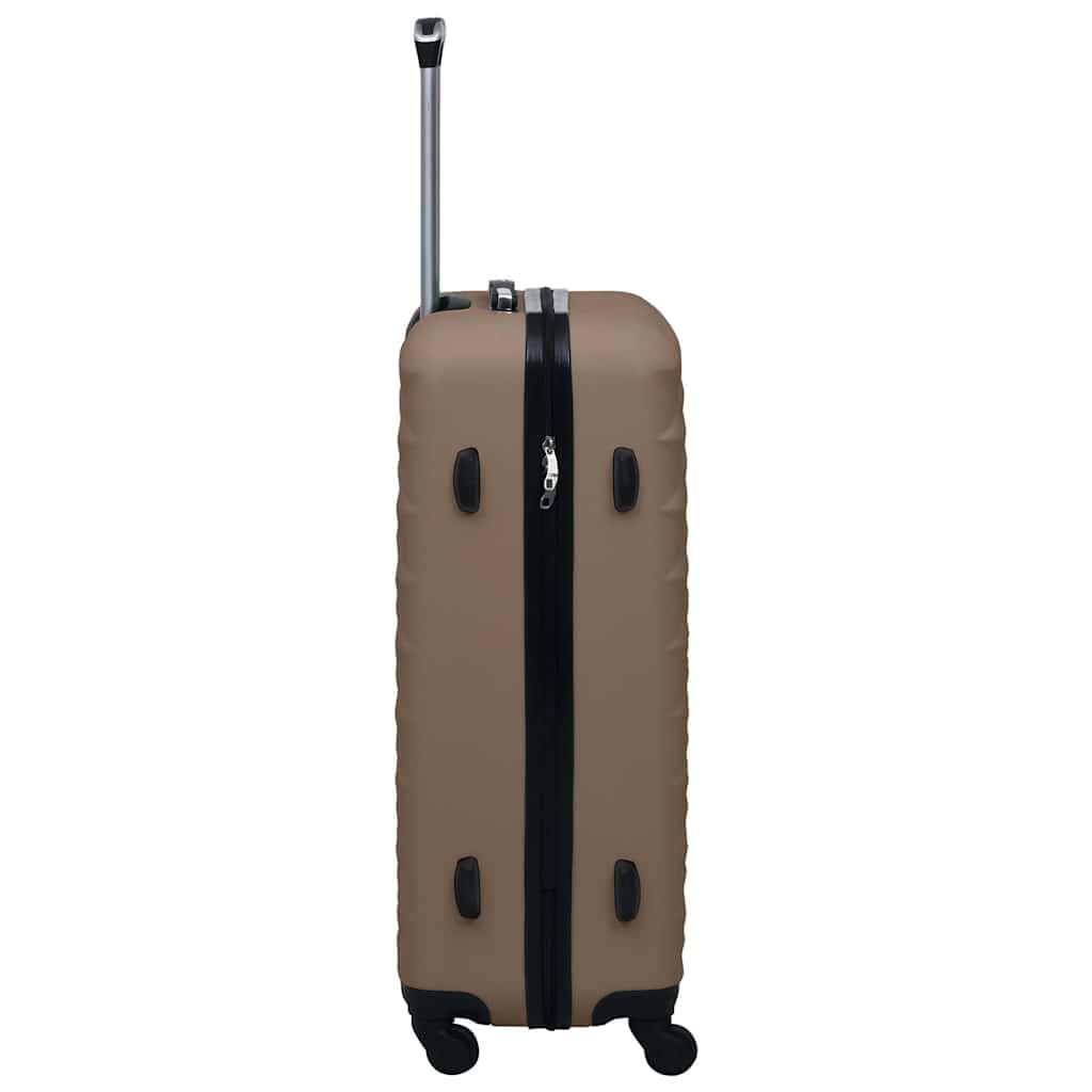 Generico Trolley a Custodia Rigida Marrone in ABS,Bagagli e Borse,Valigette,Marrone,4.75 kg,92428