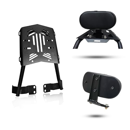 Image of Top Plate with Backrest Luggage Carrier Compatible with Hero Xtreme 125R BS6