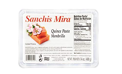Sanchis Mira Quince Paste Membrillo (2 Pack, Total of 28oz)