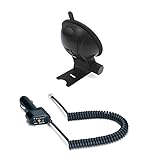 Escort Accessories Combo with StickyCup Mount and Deluxe SmartCord (Blue Light)