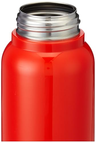 Image of CELLO Puro Steel-X Benz 1200 Insulated Water Bottle for Office 970 ml, Red | Easy to Carrying Loop, Wide Mouth Leak Proof & Rust Resistant Inner Steel Insulated Water Bottles for School Kids & Travel