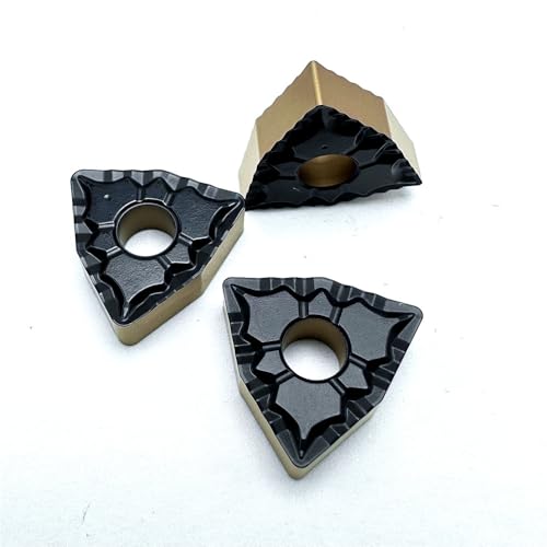 10 piezas WNMG080404 WNMG080408 Insertos Carburo CNC Torneado miniatura 3