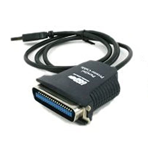 Câble d'imprimante USB vers parallèle IEEE 1284 Adaptateur parallèle 36 broches Port parallèle Câble d'adaptateur Idéal pour une imprimante élégante et...
