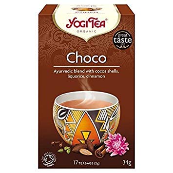 Yogi Tea 34g Orgánica Choco Paquete de 6