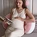 Body Pillow Waist Support Pillow Supportive Pillow for Pregnant Women Promote Relaxation Restful Sleep