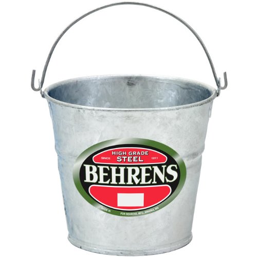 Behrens 1203 Galvanized Steel Pail, 3Quart Amazon.in