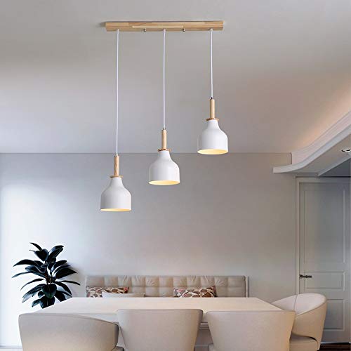 Plafonnier LED E27 réglable à éclairage fixe pour comptoir de bar - 5