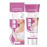 Bruststraffungs Und Straffungscreme, Brustcreme Für Größere Brüste, für das Hüft-Gesäß,Straffende Creme für die Brust, Brustvergrößerungscreme Natürliche Bruststraffende Creme Breast Care Cream