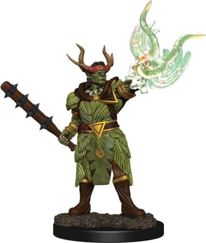 Pathfinder Battles Premium Painted Figure (W2) Half-Orc Druid Male