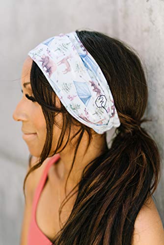 Image of Maven Thread Wide Workout Headbands for Women - Non-Slip Sweatbands for Gym, Running & Yoga
