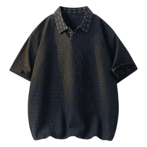 Polo ample à manches courtes pour homme idéal pour vos week-ends et voyages décontractés