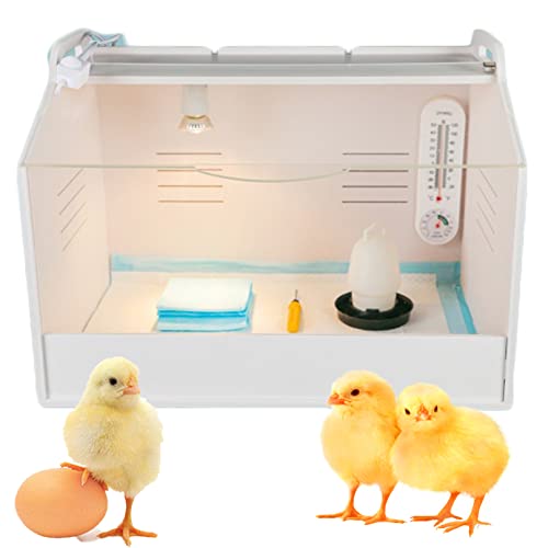 Brooder Box Intelligent Warm Incubator Box, Heater Coop Brooder Cage for Chicks Parrot Duckling Kittens Puppies Cat Snakes Lizards (Color : Basic, Size : S/48 * 30 * 32CM) -  BiiKoon, BiiKoon