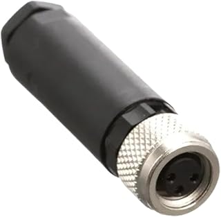 B5133-0 Circular M8 Socket, 3 Position, Screw Terminal, 4A, 60VAC, B 5133 Series