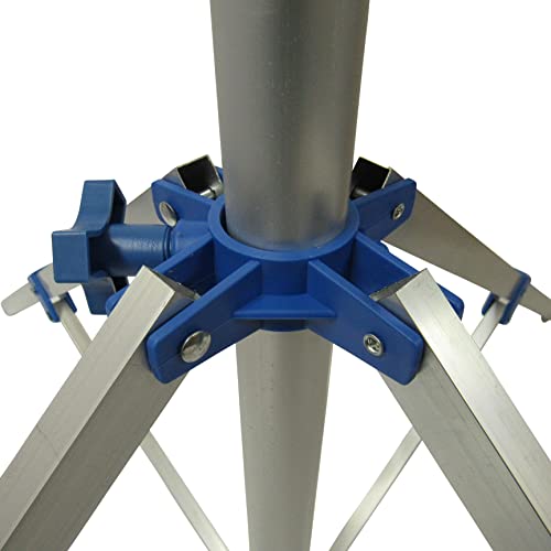 Portable Rotary Airer Washing Line 16M (Folding Free Standing Aluminium Dryer Camping) - Image 5