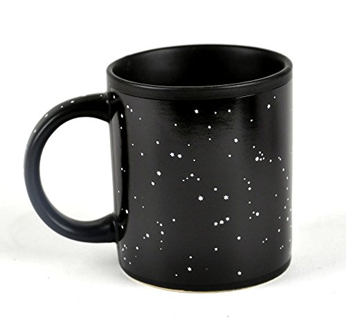 The Unemployed Philosophers Guild Heat Changing Constellation Mug - Add Coffee or Tea and 11 Constellations Appear - Comes in a Fun Gift Box
