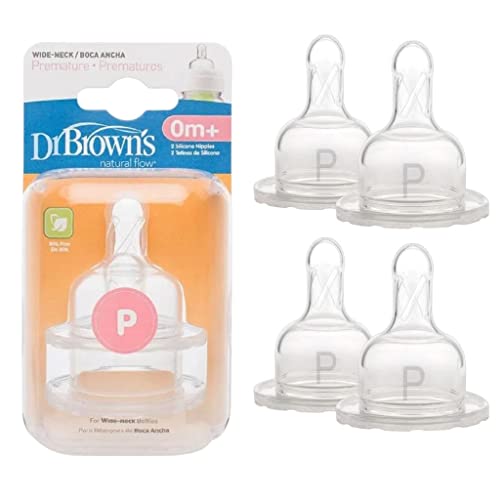 Bico Silicone Prematuro Mamadeira Options 4 Un. (+0M) - Dr Browns