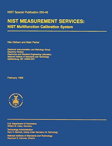 Preisvergleich Produktbild NIST Measurement Services: NIST Multifunction Calibration System