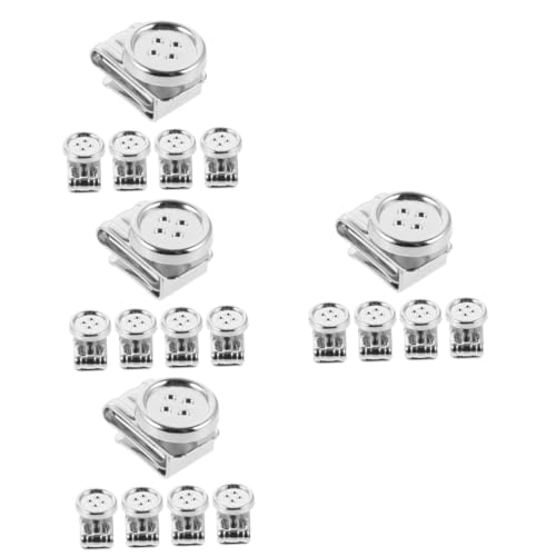 Bouton clip porte-jarretelles HOMSFOU 4 ensembles de 5 pièces pour ajuster pantalon sans couture