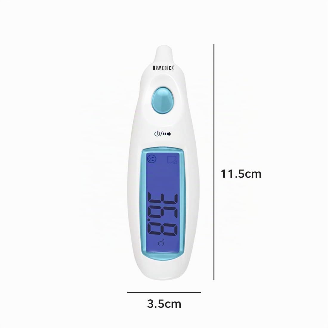 HoMedics TE-101-EU - Termómetro Digital Auricular De Oido