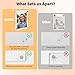 HRYYDS 2 Pack Car Picture Holder, Acrylic Magnetic Car Visor Photo Clip – Clear, Stable, Easy to Use, for Family Photos, Pet Pictures & More – Great Gift for Drivers