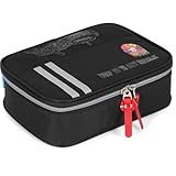 Estojo Box, Luxcel, Hot Wheels, Preto