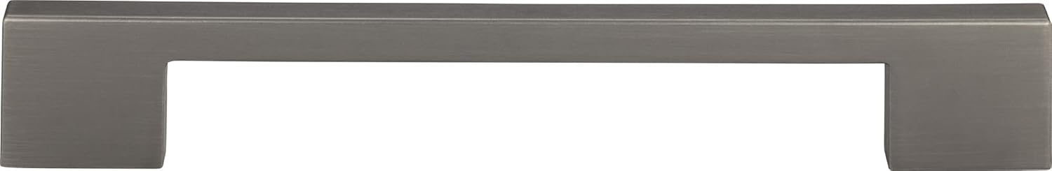 Atlas Homewares A826-SL Successi Collection 192 Center Thin Square Rail Pull, Slate Finish