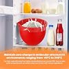 Silicone Bowl Liner with Lid for KitchenAid 5 Qt Tilt-Head Stand Mixer, 2mm Extra-Thick, Easy-Release, Odor-Free, Heat-Resistant, Dough Proofing, Dishwasher Safe, BPA Free, Ideal Kitchen Gift