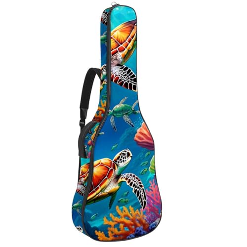 Housse guitare acoustique pour le transport des musiciens nomades