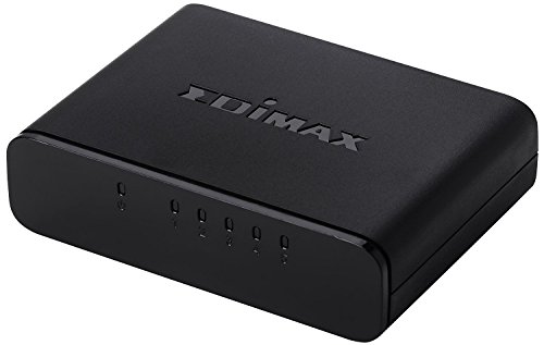 EDIMAX ES-3305P Switch a 5 Porte, Nero