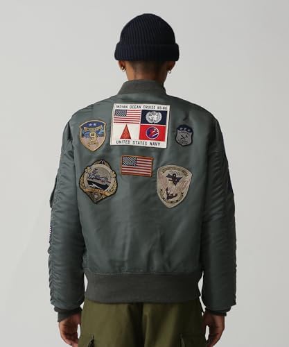 Amazon | [アヴィレックス] ジャケット TOP GUN MA-1 CUSTOM トップ