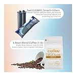 Jura Z10 32 Specialties Automatic Coffee Machine (Diamond White) Bundle with Glass Milk Container, 6 Bean Blend Espresso Roast, Milk System Cleaner Mini-Tabs and 2 Smart+ Filter Cartridges (6 Items) - Image 6