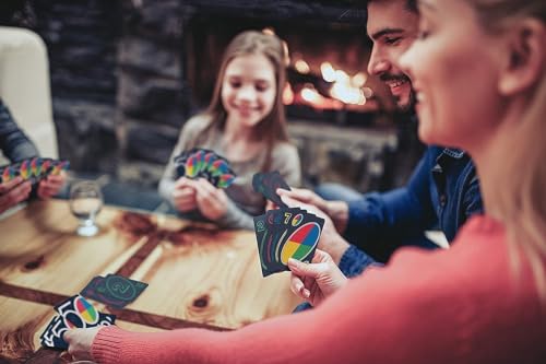 UNO Premium 50th Anniversary Edition Matching Card Game Featuring Commemorative Coin & 112 Cards, Game Night, Kids & Collectors Gift Ages 7 Years & Older – Bild 4