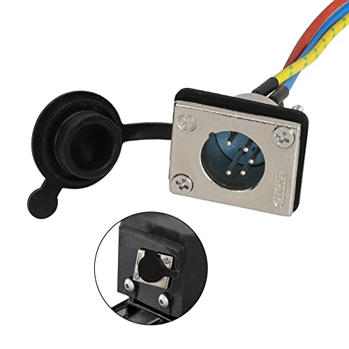 Foruly Socket Connector Assembly With Rubber Cover Dust Cover Winch Replacement Parts For Gen2 97495 97412 Xrc 9500 12000 Winches #TOP5