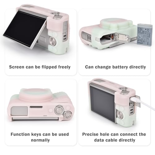 MUZIRI KINOKOO Silicone Case for Canon PowerShot SX740 SX730 HS Camera - Image 3