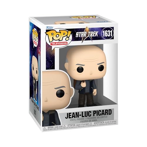 Funko Pop! TV: ST Jean-Luc Picard, Jean-Luc Picard, Star Trek Picard, Collectable Vinyl Figure, Gift Idea