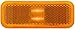 Optronics MCL40ABP LED Marker/Clearance Light, Amber