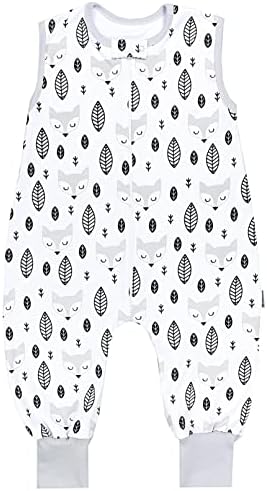 TupTam Baby Sommerschlafsack mit Beinen – 0,5 TOG,