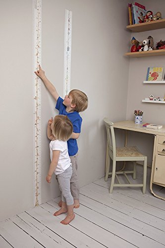 Talltape - Portable Roll-Up Height Chart Plus 1 Sharpie Marker Pen To Measure Children Growth From Birth, Choice Of 10 Designs, A Memento For Life (Pink, Talltape) #TOP5